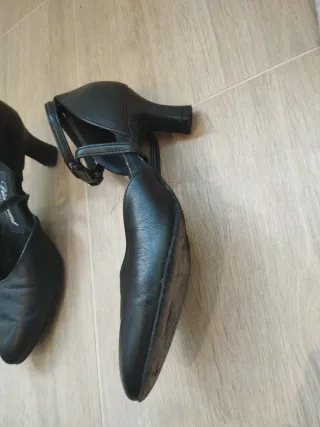 Zapatos de baile Diamant negros mujer.  Talla 5