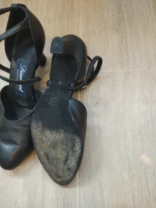 Zapatos de baile Diamant negros mujer.  Talla 5