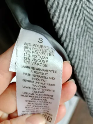 Cappotto Via Condotti Grigio Tg S