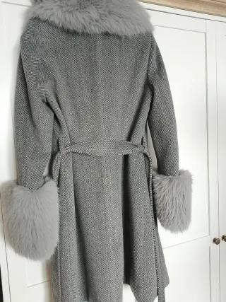 Cappotto Via Condotti Grigio Tg S