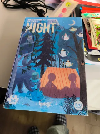 Puzzle Londji Noche y Día en el Bosque