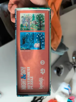 Puzzle Londji Noche y Día en el Bosque