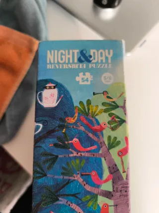 Puzzle Londji Noche y Día en el Bosque