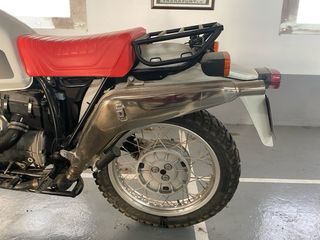 BMW R80 Paris Dakar restaurada