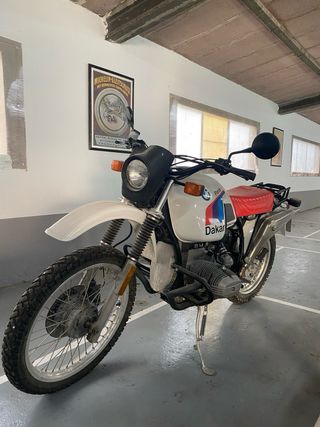 BMW R80 Paris Dakar restaurada