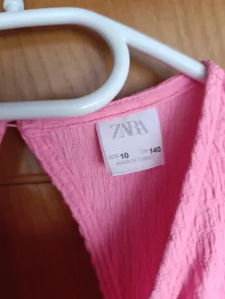 Mono Zara niña rosa