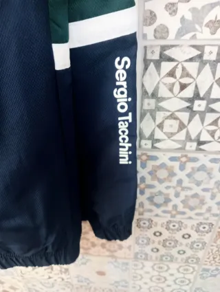 Chándal Sergio Tacchini Azul, Verde y Blanco