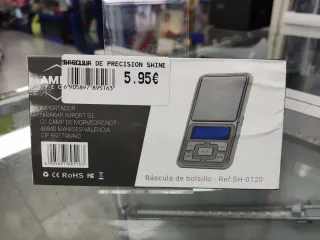 Báscula de precisión digital SH-0120