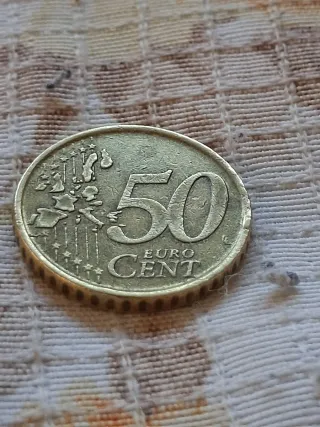 Moneda 50 céntimos 2002 coleccionista