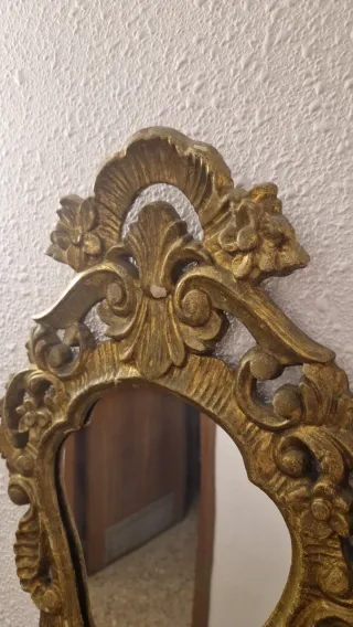 Espejo Cornucopia Dorado
