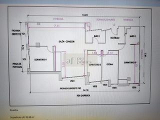 Piso en alquiler en Areal – Zona Centro en Vigo