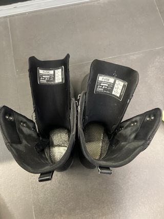 Botas de Snowboard Ride Fuse Negras/Grises