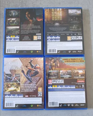Juegos PS4: Uncharted, Hogwarts, Spiderman, Farcry