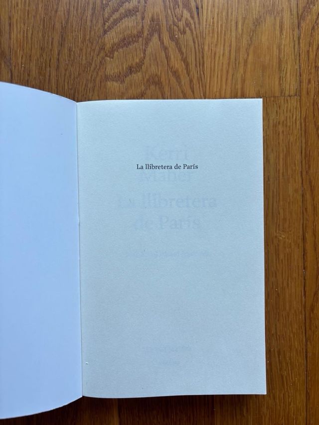 La llibretera de paris