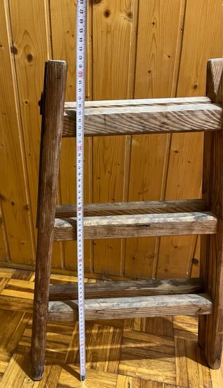 Escalera Antigua Pequeña Madera