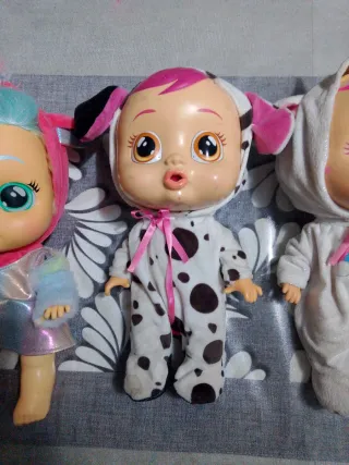 Cry Babies Bambole Piangenti Set 5 Pezzi