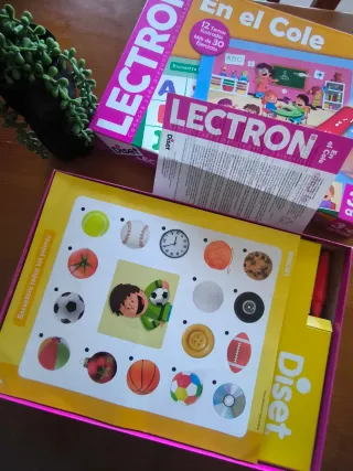 Juego Lectron En el Cole Diset