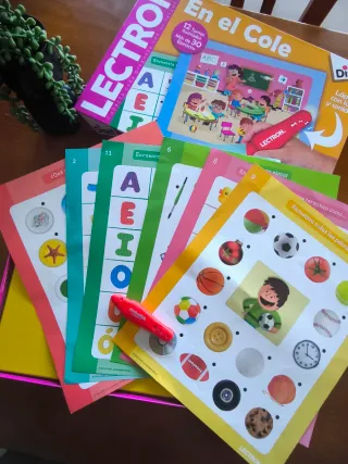 Juego Lectron En el Cole Diset