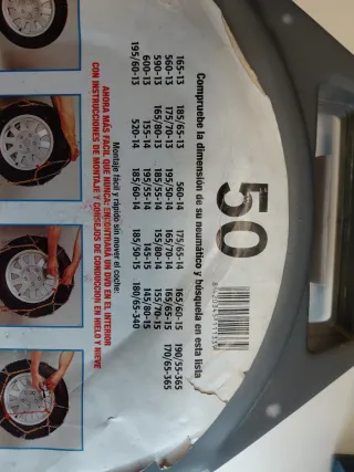 Cadenas para nieve ROMBOS