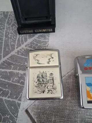 Lote 3 mechero Zippo + caja original