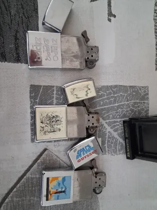 Lote 3 mechero Zippo + caja original