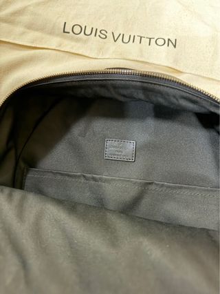 Zaino Louis Vuitton Grigio con Sacca