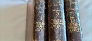 Libro Antiguo El Conde de Tolosa 3 Tomos completos