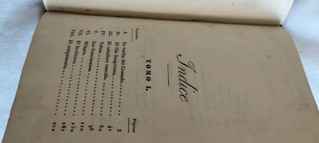 Libro Antiguo El Conde de Tolosa 3 Tomos completos