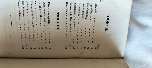 Libro Antiguo El Conde de Tolosa 3 Tomos completos