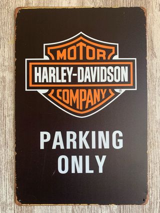 Cartel Harley-Davidson Parking Only