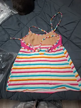 Bañador premamá rayas multicolor