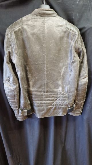 Giacca in pelle Macna