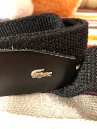 Cinturón Lacoste mujer.