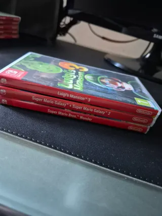 Caratulas Nintendo Switch Mario y Luigi