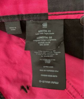 Bermuda de hombre de G-Star Raw (W31)