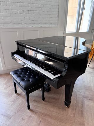 Piano de cola Steinway & Sons M Negro
