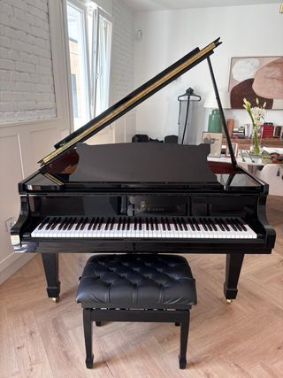 Piano de cola Steinway & Sons M Negro