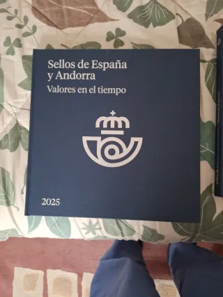 Libro Sellos España y Andorra 2025 sin sellos