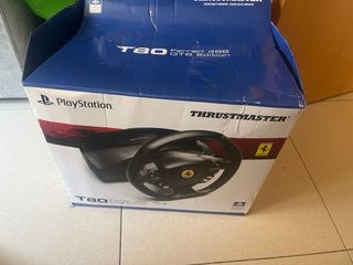 Volante Ferrari PS4/PS5 con Pedales con caja
