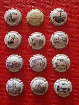 12 Chapas de Cava Vives Ambros