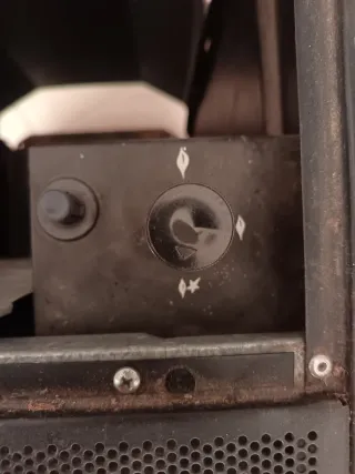 Estufa de gas Mepamsa negra