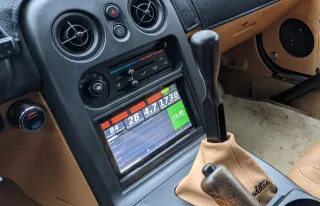 Soporte Pantalla Mazda MX5 Miata NA 2 DIN 7