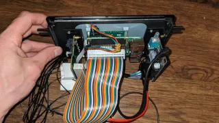 Soporte Pantalla Mazda MX5 Miata NA 2 DIN 7