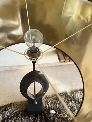 Lámpara de diseño metal