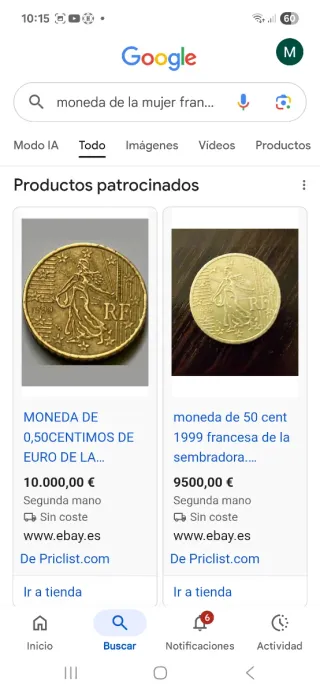 Moneda 50 céntimos 1999 RF Coleccionismo