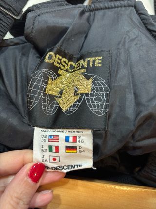 Traje de esquí Descente