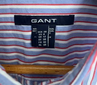 Camisa GANT Rayas Morado y Rosa