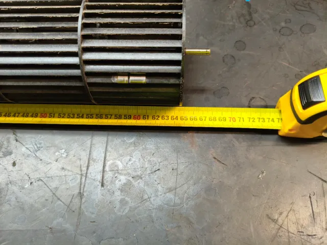 Rodete turbina Split aire acondicionado