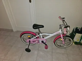 Bicicleta  niña rosa