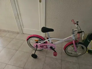 Bicicleta  niña rosa